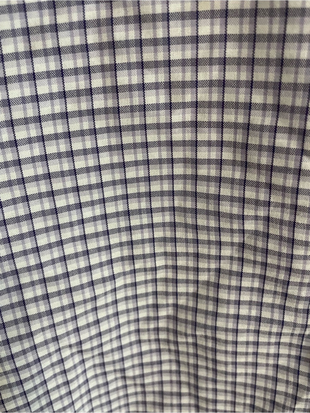 Pronto Uomo Short-Sleeve Check Button-Down Shirt - Light Blue-Purple & White - Picture 3 of 4